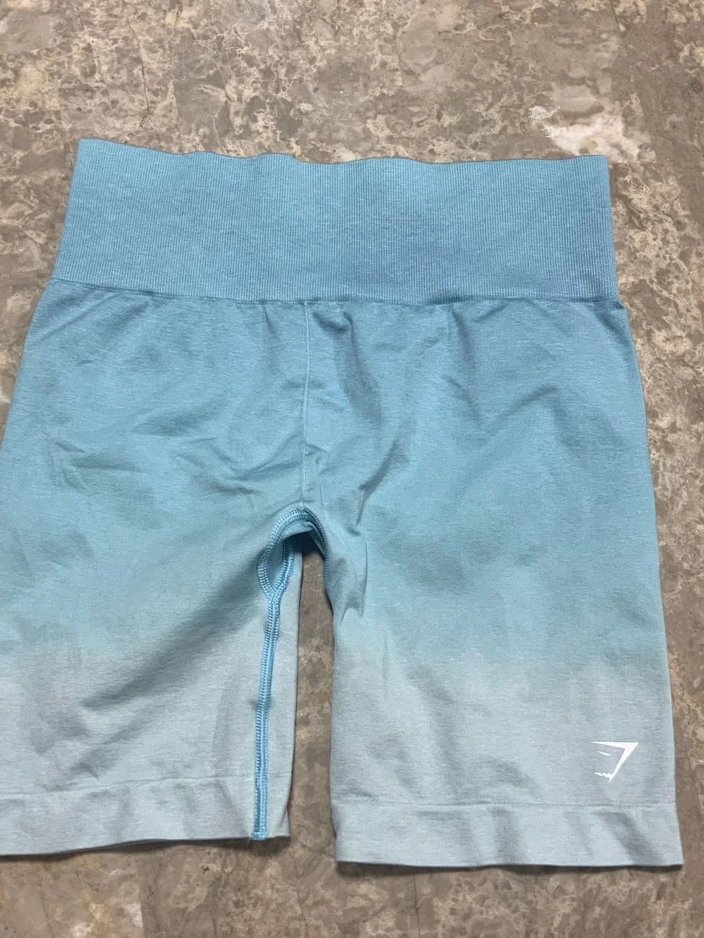 Gymshark Blue Ombre Seamless Bike Shorts